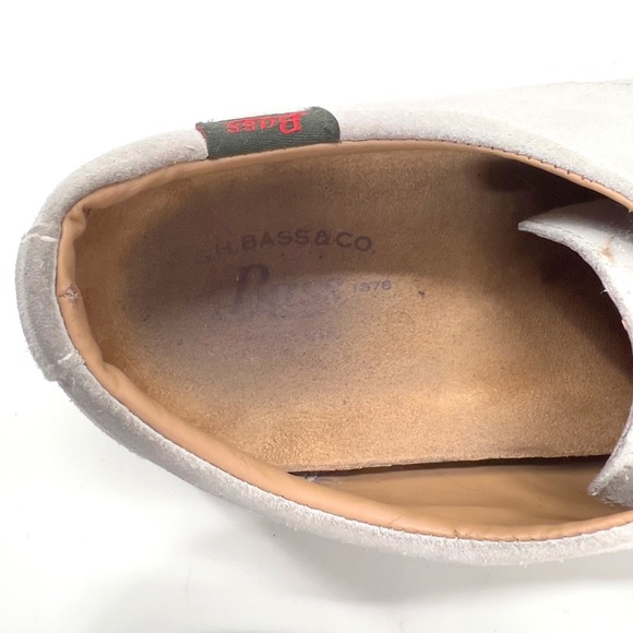 G.H. Bass & Co. Pasadena Mens Tan Suede Non Marking Shoes Derby Oxford Bucks 12M main image 6